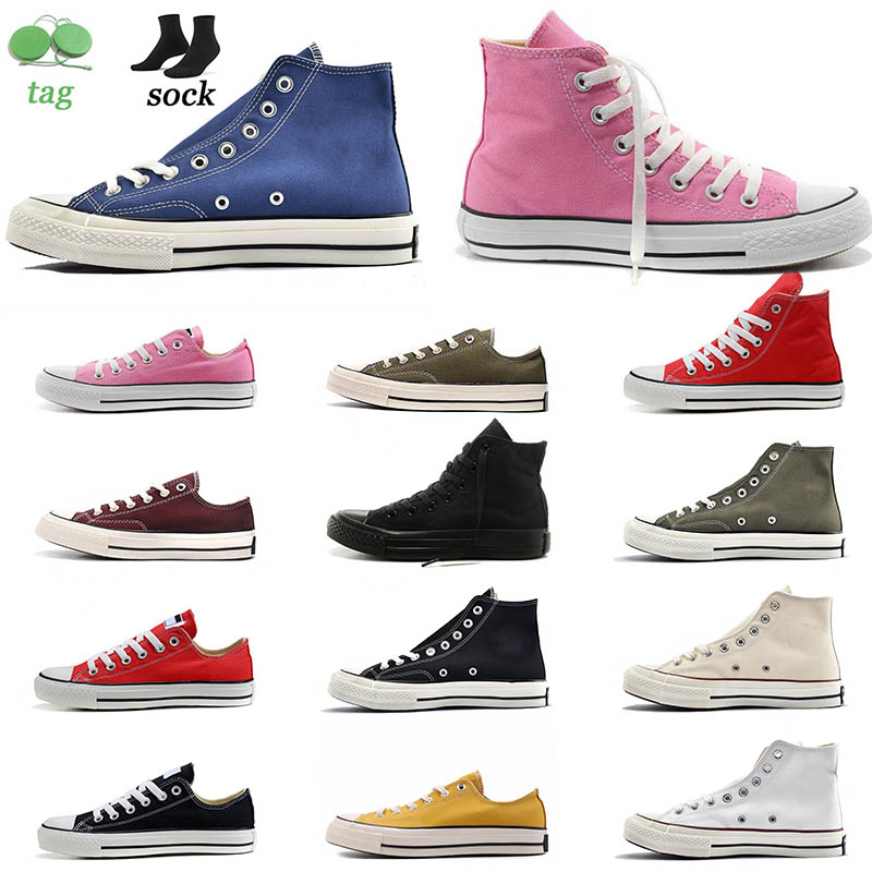 

2021 Chucks 1970 Men Women Designer Converses Casual Shoes Platform Sneakers White Black Green Pink Chuck 70 Star Low High Tops Outdoor Trainers