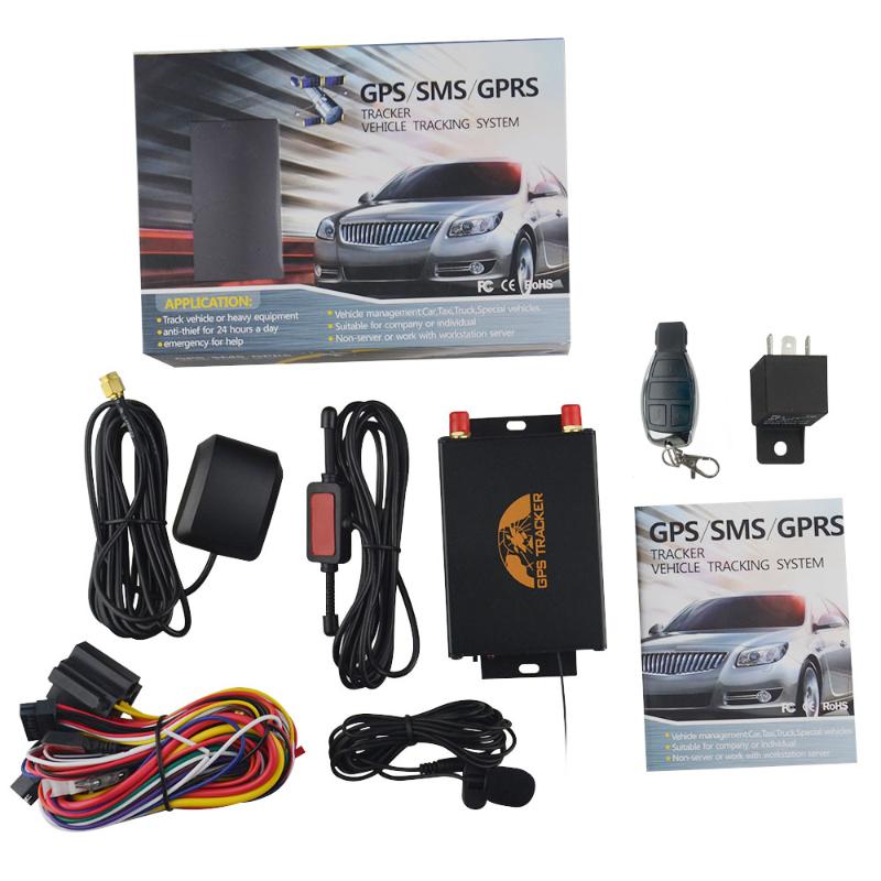 

Car GPS & Accessories Tracker Vehicle Security Tracking System Locator GPS105B TK105b Dual Sim Card Google Map Free APP