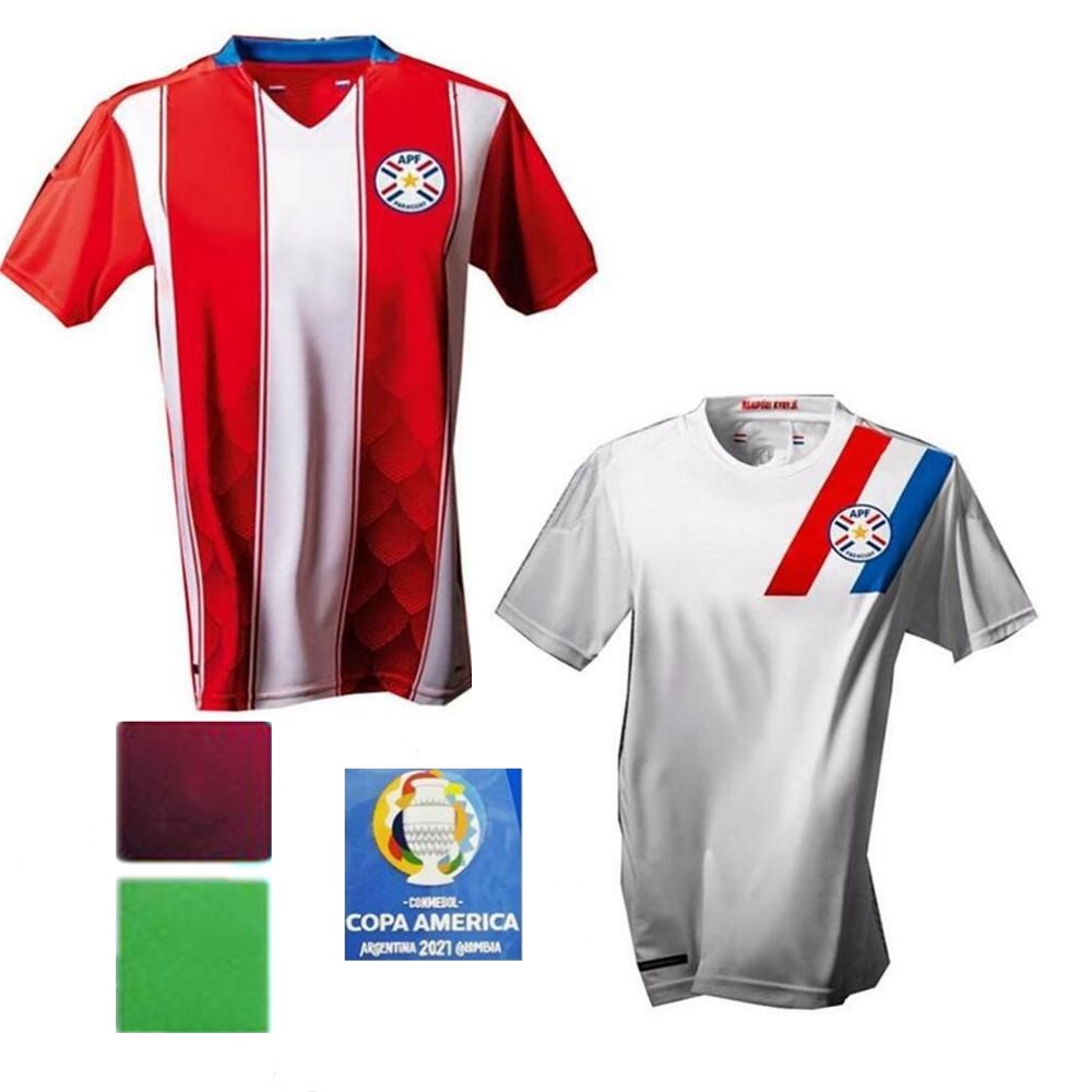 

New 2020 Paraguay Soccer Jerseys 20/21 national team home away camiseta de fÃºtbol Adult Football Shirt, Black
