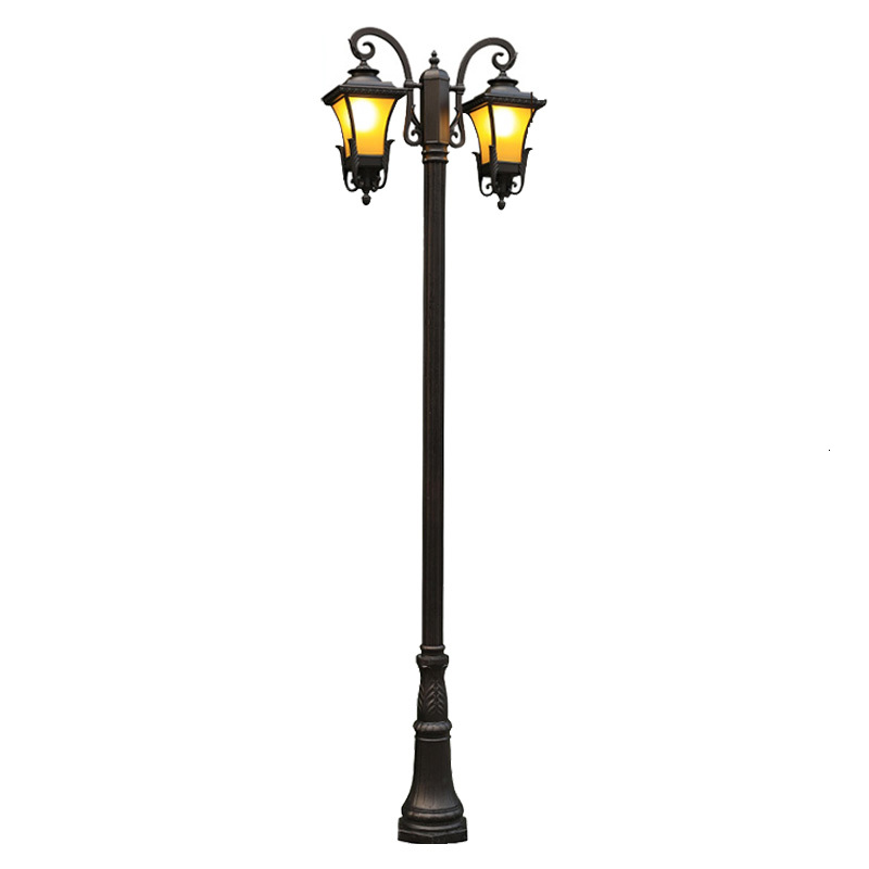 

2021 New Gardening in the Open Air of Street Villa Retro-proof Dipwater Ip54 Led High Pole 2. Residential Garden Ac90-260v Pu6y