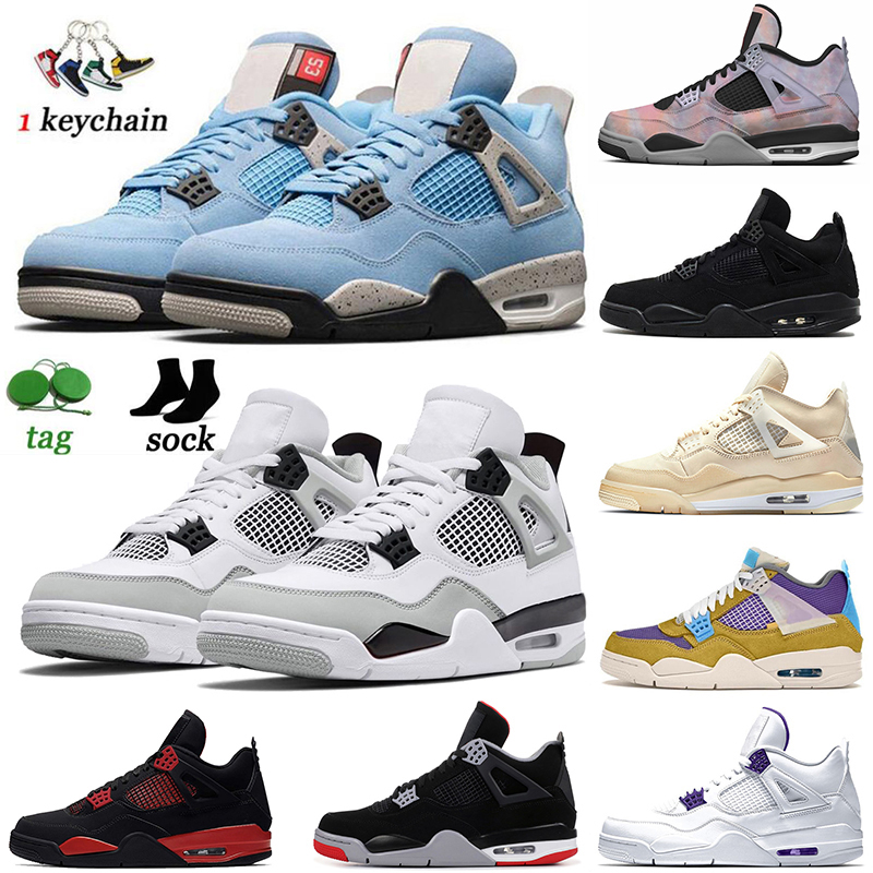 

Women Mens Jumpman 4 Basketball Shoes Trainers 4s Zen Master White Oreo Sail 2022 Infrared Military Black Black-Cat Fire Red Sports Sneakers University Blue, A7 military black 40-47