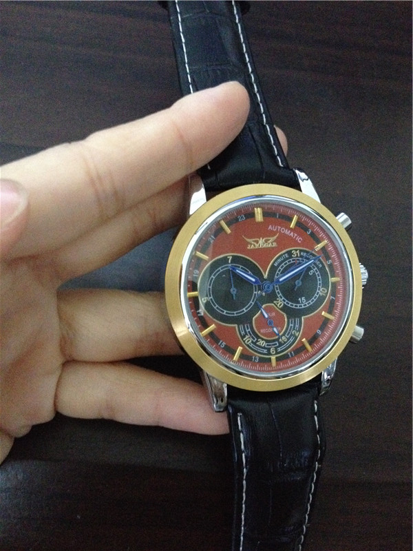 Man business style wrist watch men JARAGAR fashion Date steel watches JR49-2-image-659460587