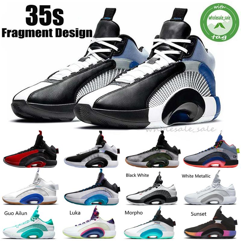 

2022 New 35 35s Jumpman Mens Basketball Shoes Fragment Center Of Gravity Warrior Sisterhood Bayou Boys Silver XXXV Scarpe Trainers Sneakers