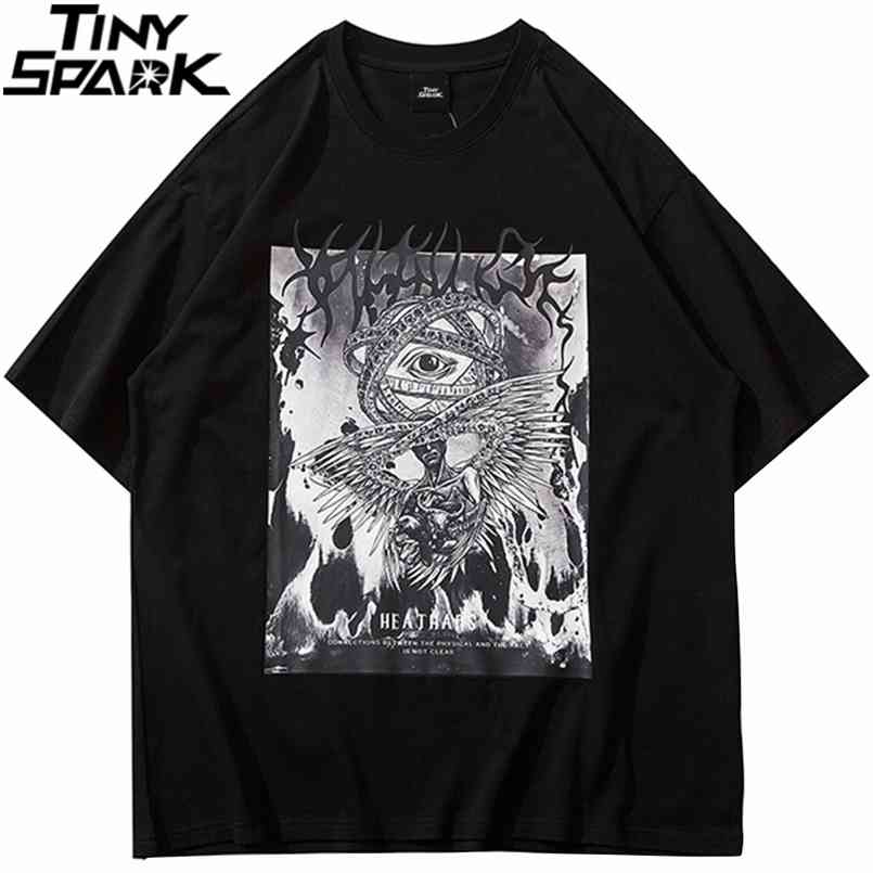 

Men Streetwear Oversize Tshirt Hip Hop Harajuku Graphic Printed T-Shirt Summer Short Sleeve Tops Tees Loose Cotton T Shirt 210707, A23338 white