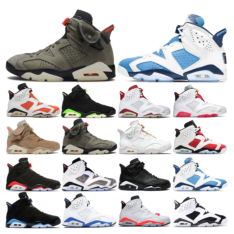 

top 6s mens basketball shoes 6 Bordeaux British Khaki sneakers sports Hare infrared Floral Tech Chrome Sail Brown men trainer Athletic, 47