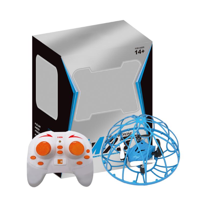 

M69 2.4G Safe Drone RC Quadcopter 360° Flips Rugby Football Climb Kid Toy