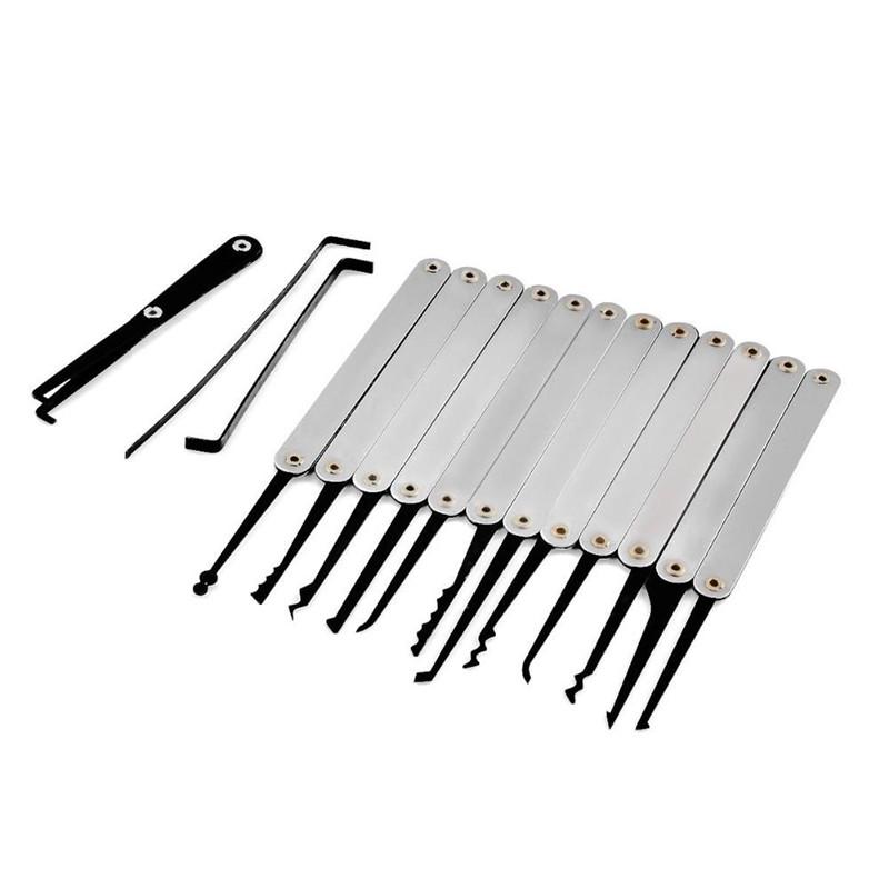 

15 Piece Unlocking Lock Pick Set Key Extractor Tool Lock Picking tools Lock Opener Locksmith Tools