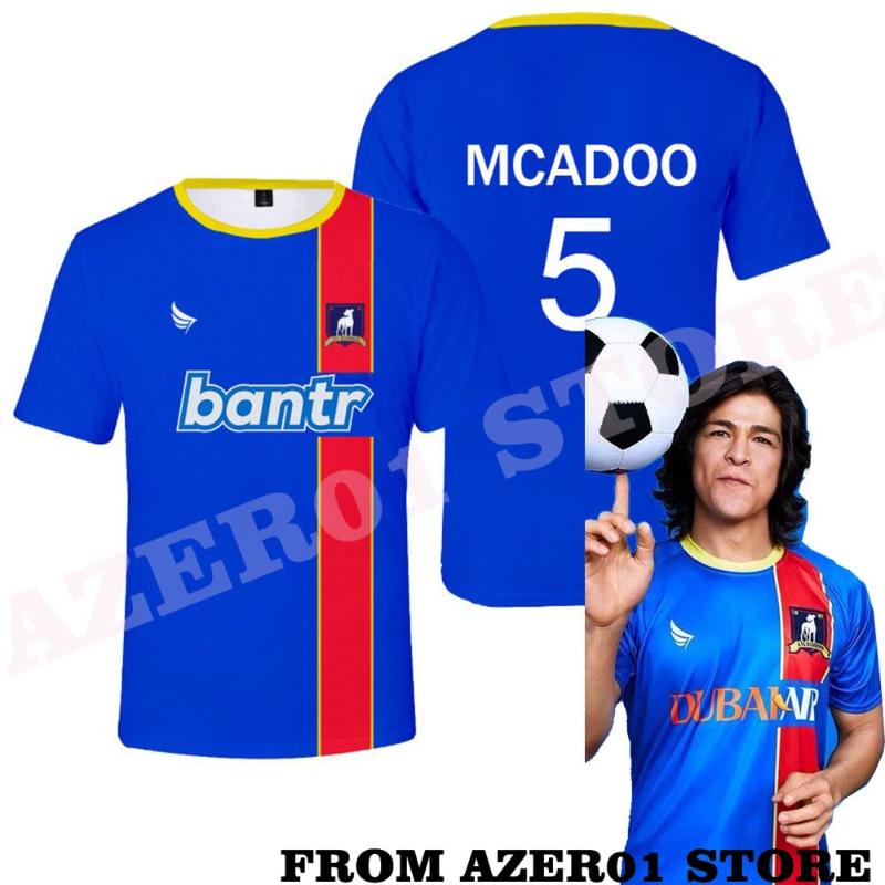 

Men's T-Shirts Ted Lasso Season 2 Cosplay Merch 3D Print Men T-shirt Spring Summer Preppy Street Clothes Streetwear Shirt Oversized, As shown