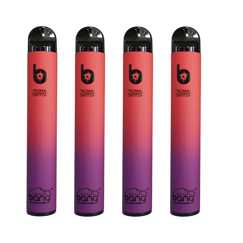 

100% Original Bang Pro Max Switch Disposable Vape Electronic Cigarettes Pen 2 IN 1 Device 7ml Pods 2000 Puffs starter kit vapors wholesale dhl