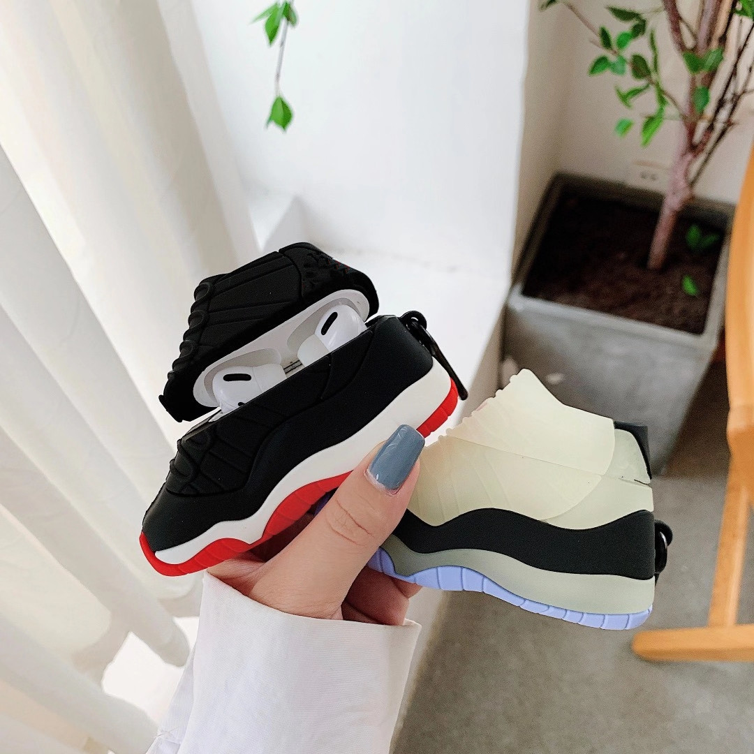 

Sports Basketball Shoes Earphone Case for AirPods 3 Pro 2 Silicone Wireless Bluetooth Headphones Luminous Cases for Air Pods 1 2