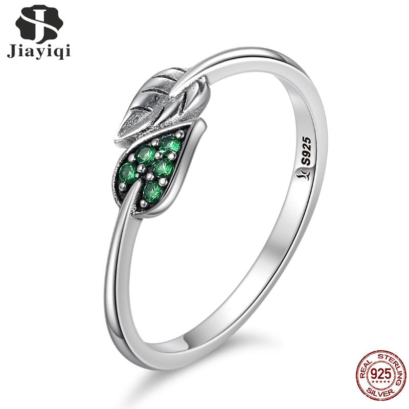 

Cluster Rings Jiayiqi 925 Sterling Silver Open Charms For Women Fashion Lady Gift Sterling-Silver-Jewelry, Golden;silver