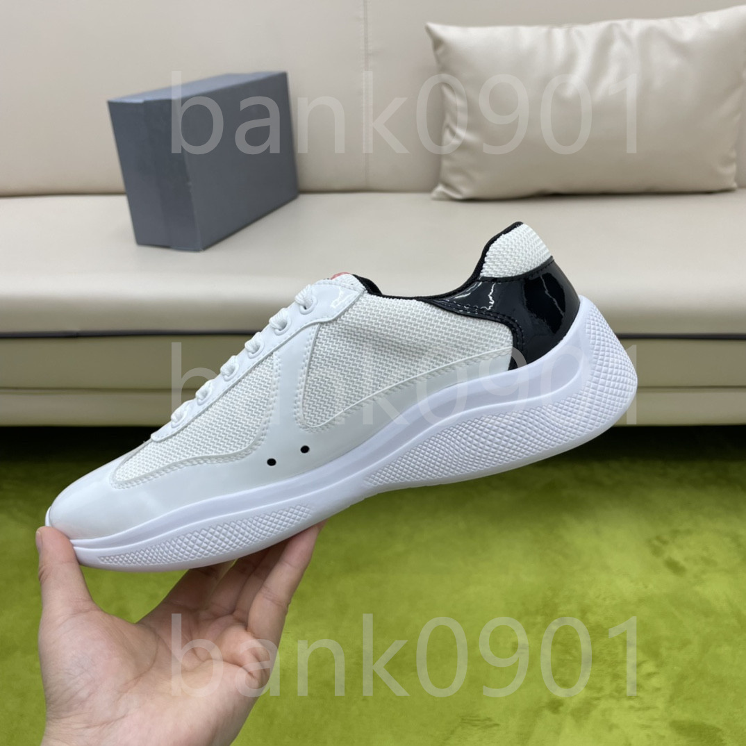 

running shoe mix colour lace Up patent leather Man Sneakers Designers Casual Shoes Genuine Leathers High quaitly Luxurys red shoe Canvas mate Trainers, Dustbag