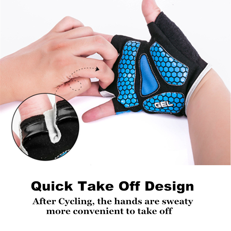 

Cycling Gloves Half Finger GEL MTB Bike Bicycle Gloves Men Women Road Cycle Btt guantes ciclismo luva 2021 KINGSIRg