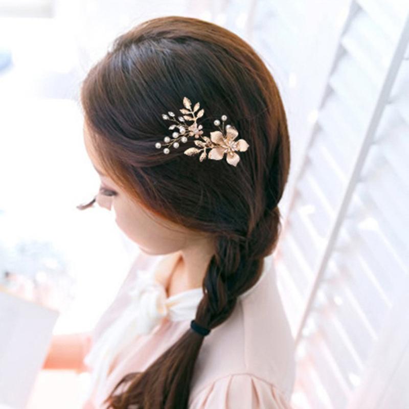 

Hair Clips & Barrettes Krasivaya Gorgeous Flower Vine For Wedding Women Girls