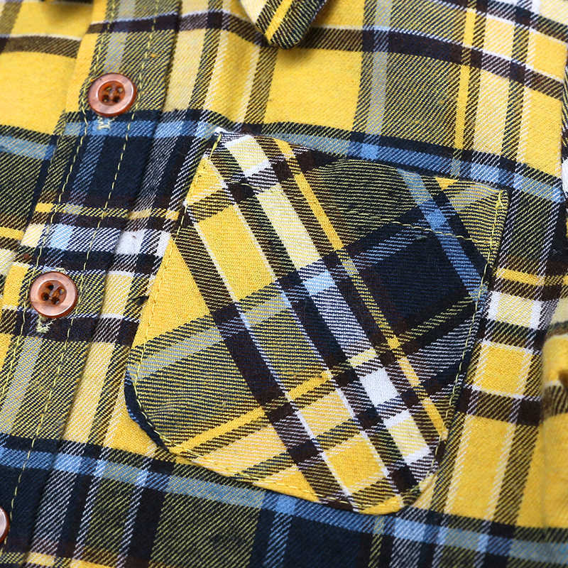 

Cotton Kids Boys Clothes Sets Child Plaid Shirt+Jeans Spring Autumn Children Boys Sets Children Clothing, Yellow