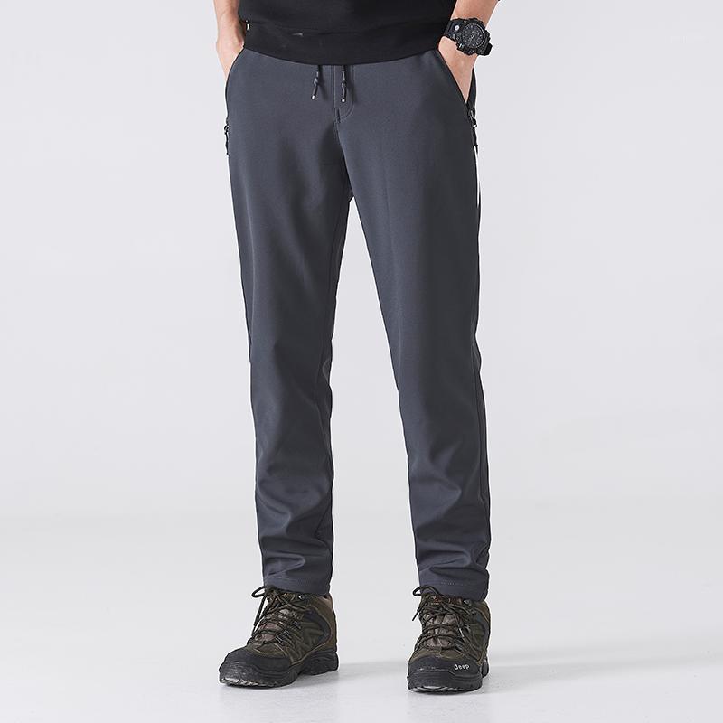 

Tactical Pants Men Hiking Fishing Camping Climb Run Trousers Men Plus Size Oversized Waterproof Outdoor Fleece Pants1, Black