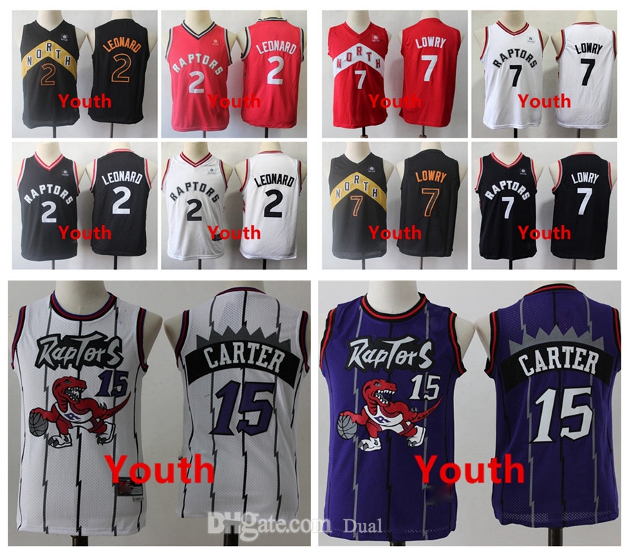 

Youth Kids Jersey 23 FredVanvleet TorontoRaptorsKyleLowry 7 KawhiLeonard 2 Vince, Black;red