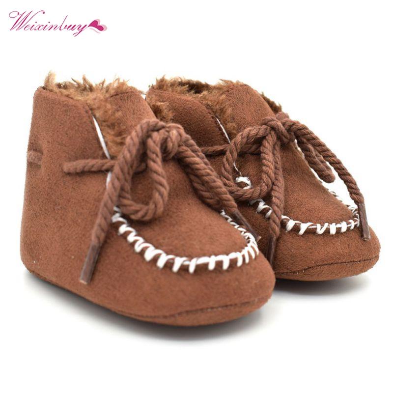 

Girls Baby Booties Sheepskin Genuine Leather Boy Baby Boots Fur Newborns Winter Shoes Boots Infants Warm Shoes Fur Wool 1, Red