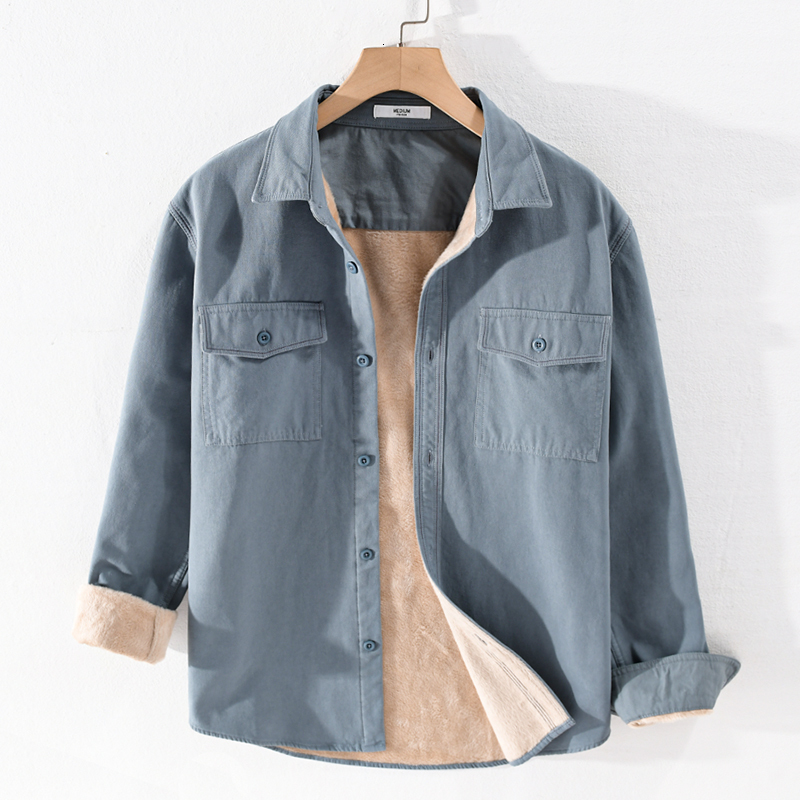 

2021 New Winter Warm for Fashion Casual Men Comfortable Cotton Jacket Mens Trendy Solid Jackets Male Jaqueta Casaco Lclk, Khaki