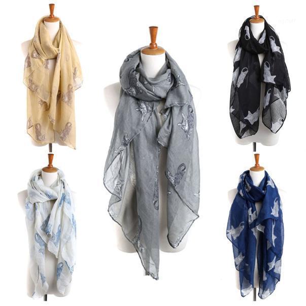 

Scarves @ For Boys And Girls Face Scarf Women Ladies Cat Print Long Warm Wrap Shawl Echarpe Hiver Femme Foulard, Blue;gray