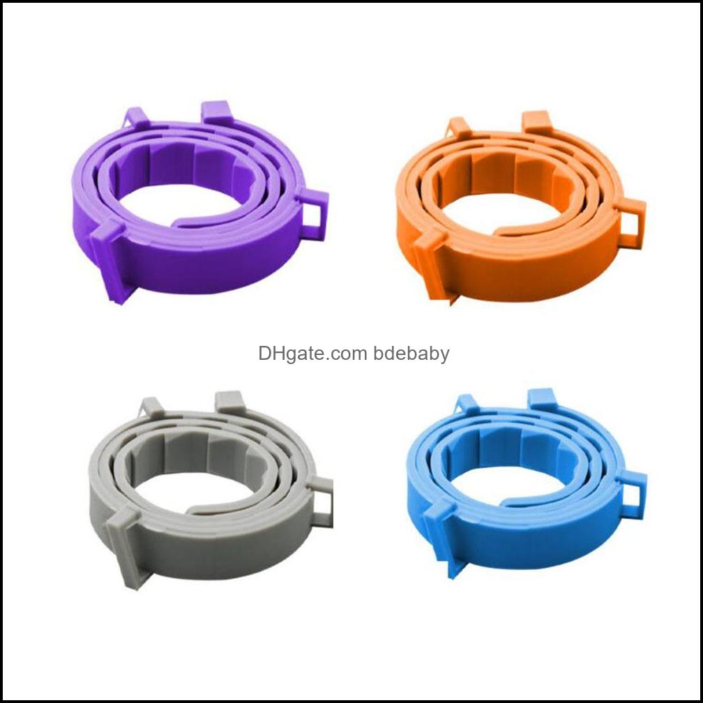 

Collars Leashes Supplies Home & Garden40Pcs/Lot Sile Insect Repellent Flea And Tick Pet Dog Cat Collar Length Adjustable Factory Wholesale D