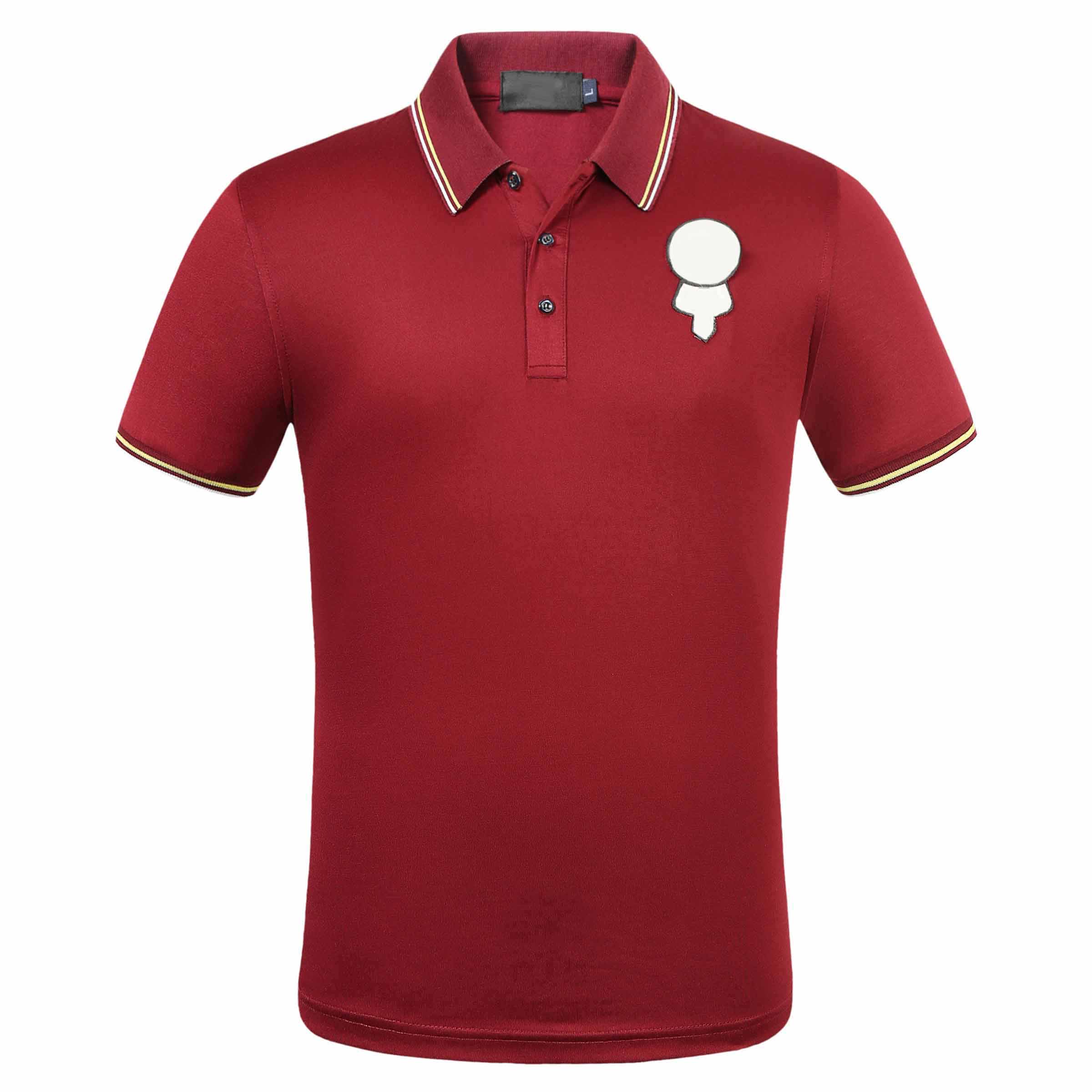 

Spring Luxury Italy Tee T-Shirt Designer Polo Shirts High Street Embroidery Garter Snakes Little Bee Printing Clothing Mens Brand Polo Shirt