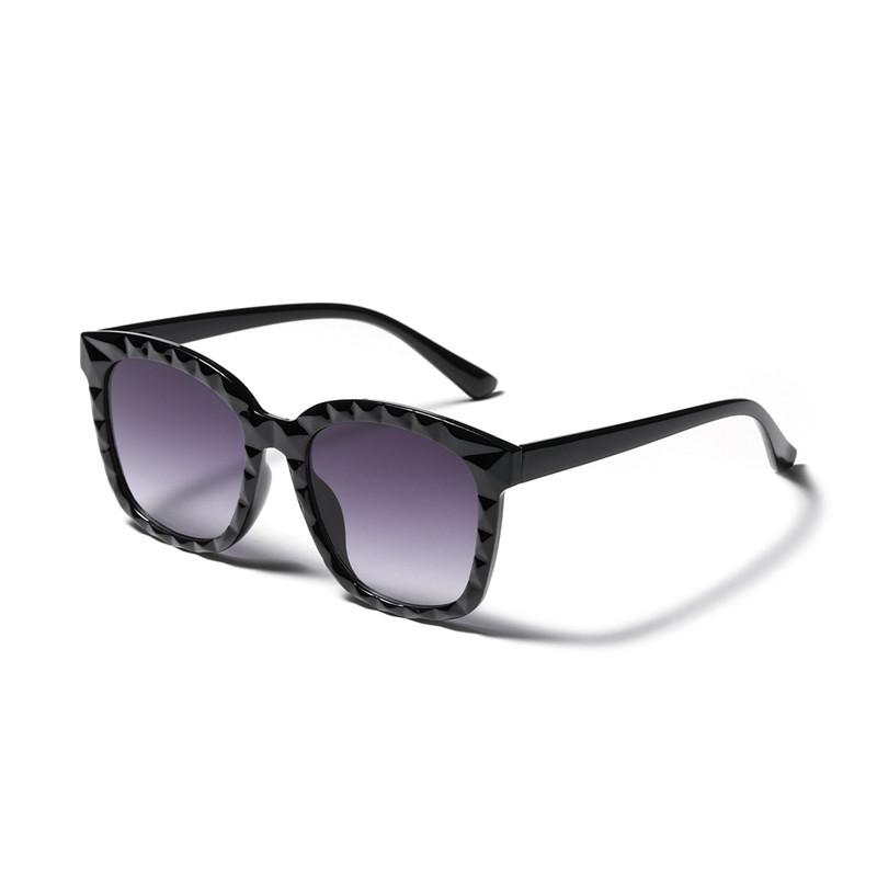 

Sunglasses Diamond Cutting Square Women Luxury High Quality Sun Glasses Female Fashion Brand Designer Gradient Eyeglasses