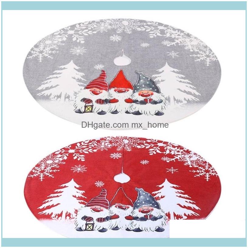 

Christmas Decorations Festive Supplies Home & Gardenchristmas Tree Skirt Swedish Gnome Tomte Ornament Carpet Floor Mat Base Er Xmas Year Par