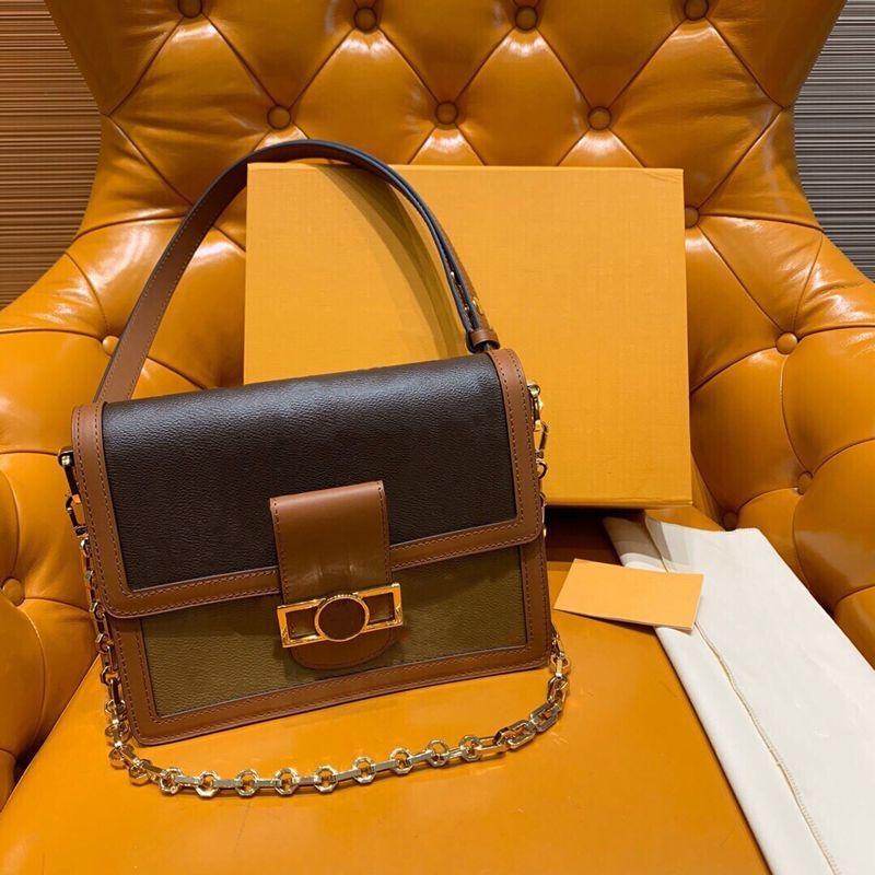 

Handbags Women Luxurys Designers Bags 2021 Tote Genuine Leather handbag Shoulder Bags crossbody bag, Brown