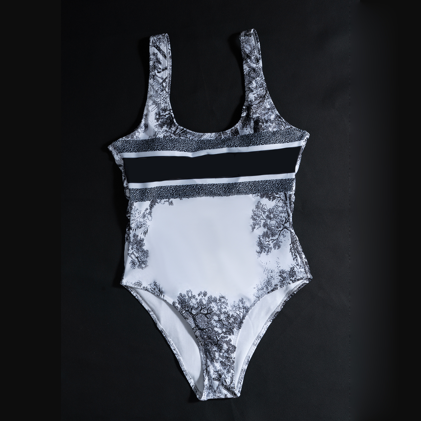 

womens fashion swimsuit summer new animals printing swimwear swim sport new beachwear new girl vest bikini trendy swimsuit, White;black