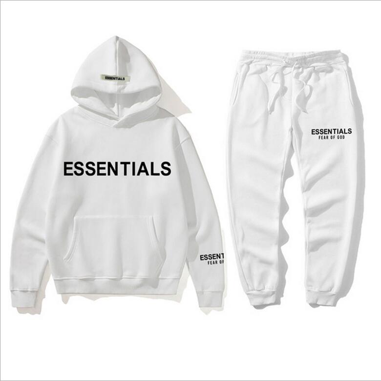

Warm ESSENTIALS Men's Tracksuits Womens Fashion Streetwear Pullover Sweatshirts Loose Hoodies Lovers Tops Clothing