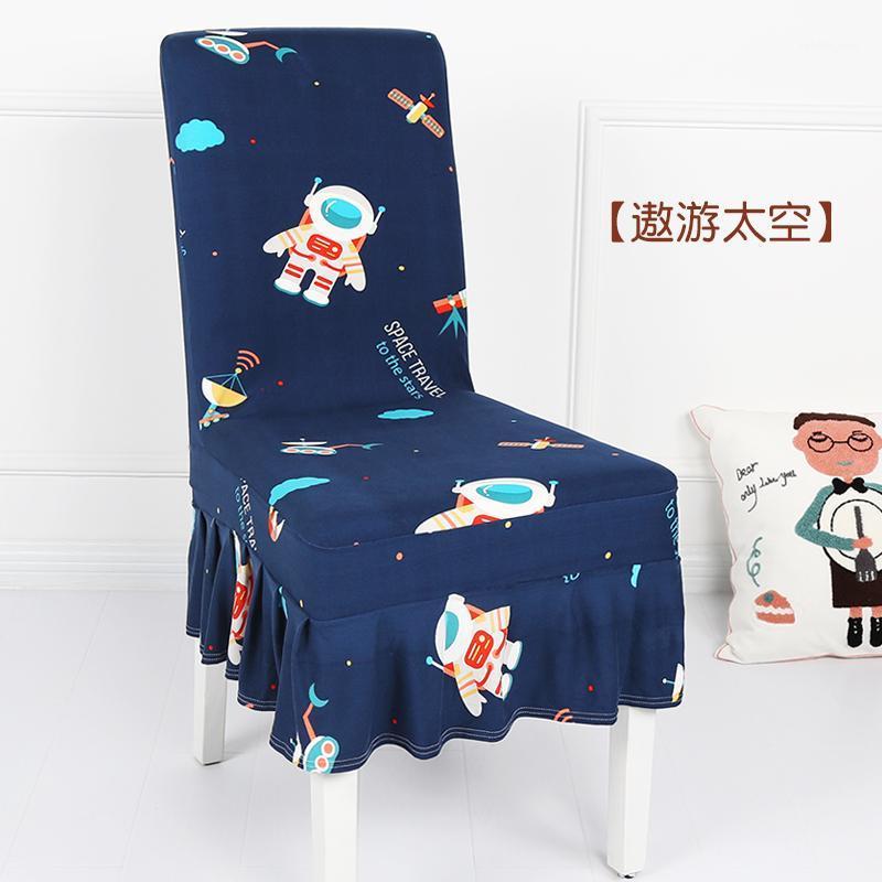 

Chair Covers Cute Home Cover Set Dining Party Stretch Nordic Wedding Modern Capa De Cadeira El Chairs BK50YT
