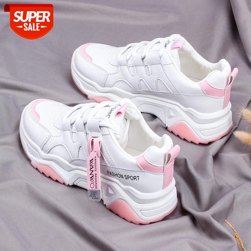 

Women Chunky Sneakers Platform 5cm Thick Sole Ladies Casual Vulcanize Shoes Web Celebrity Dad female fashion Sneakers Designer #6O0d