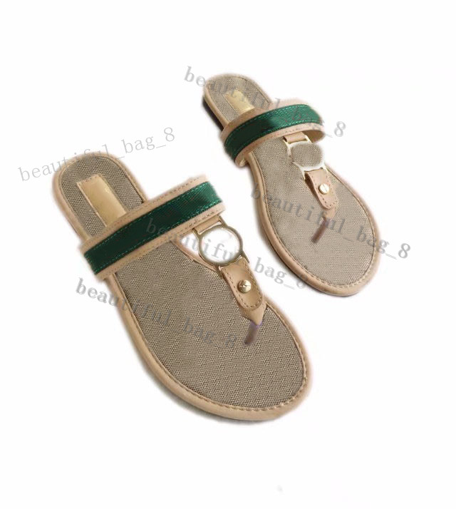 

Summer Brand Designer women Flip flops Slipper Luxury Fashion Genuine Leather slides sandals Metal Chain Ladies Casual shoes EU36-EU42, Ribbon(not for sale separately)