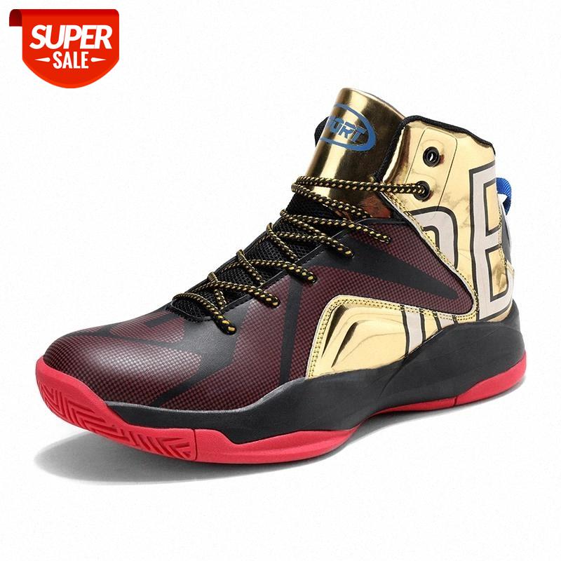 

High-top Basketball Shoes Men Women Cushioning Breathable Basketball Sneakers Anti-skid Outdoor Man Sport Shoes #Jl8u