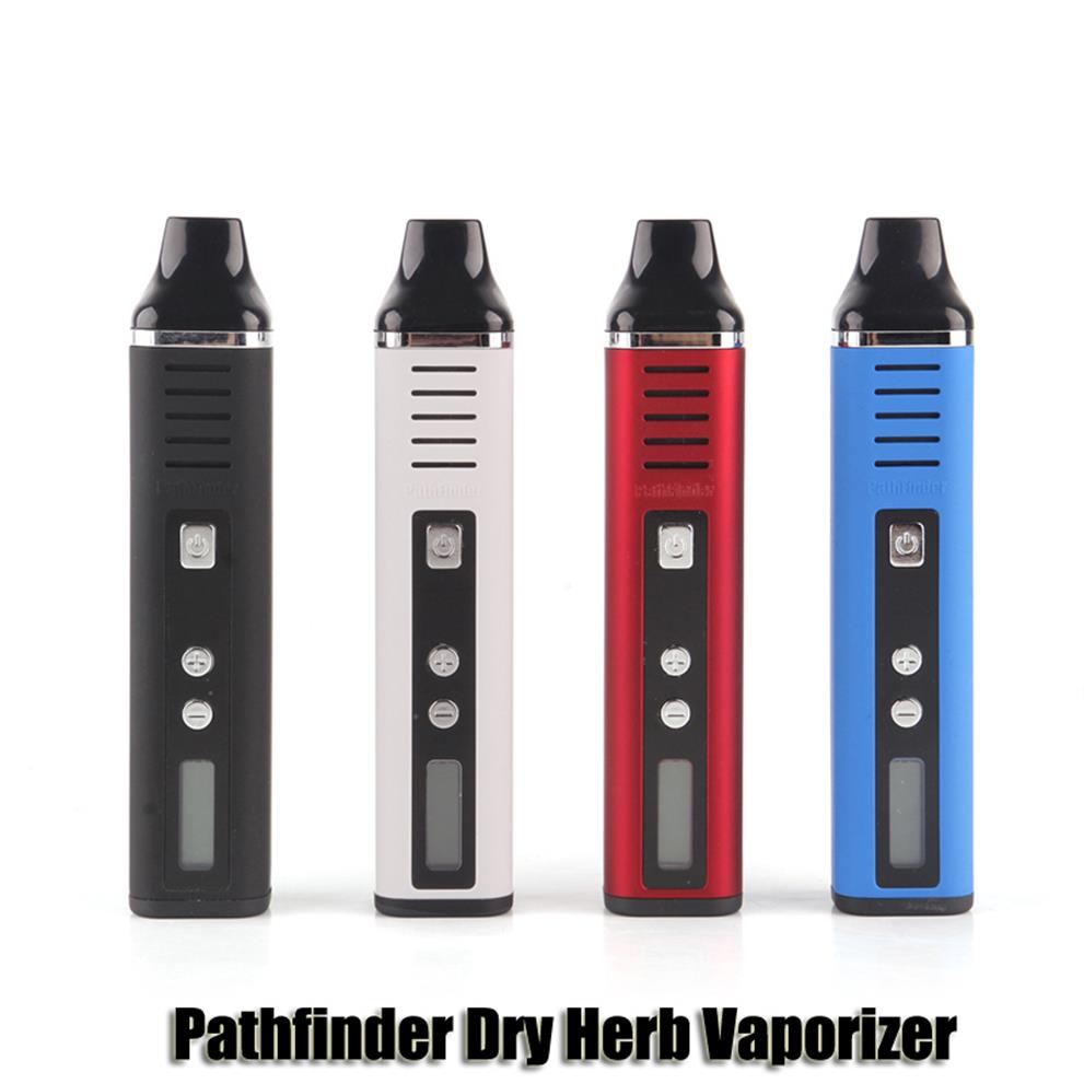 

Pathfinder V2 II Dry Herb Herbal Vaporizer Kit 2200mAh Battery 200-428F Variable Temperature Control Electronic Cigarette Vapor Pen Kita09, White