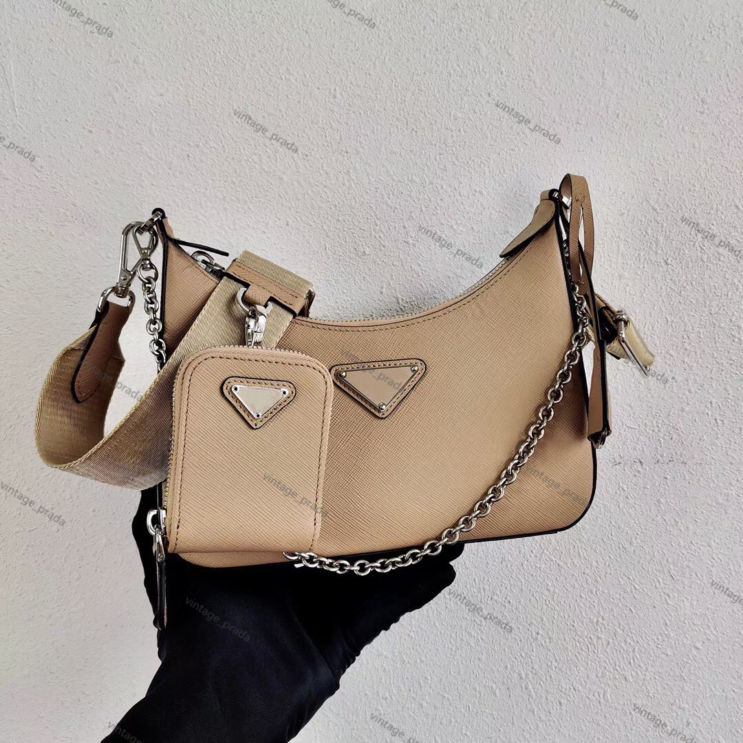 

Genuine Leather!!! Re-Edition Quality Nylon Handbag Tote Chain High 2005 Bag Cross-body Lady Designer Luxury Shoulder Best-sell Ddsfg