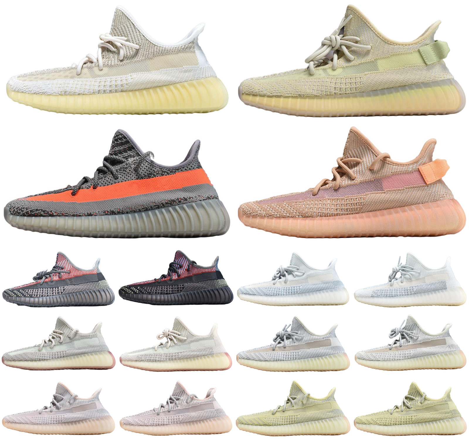 

Bred Zebra Yecheil Black Zyon Men Women Running Shoes Cinder Linen Earth Static Sage Desert Full Reflective trainers sport sneakers