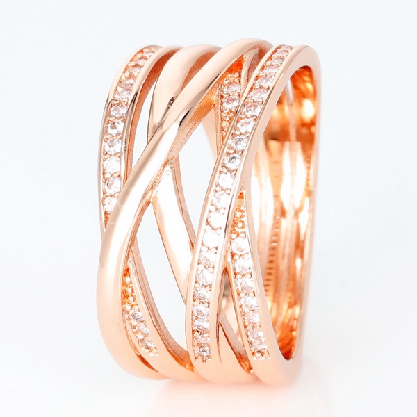 

PJ001 Real 925 Sterling Silver RING Wedding Ring Gifts Engagement Jewelry for Women With Original Packing, Slivery;golden