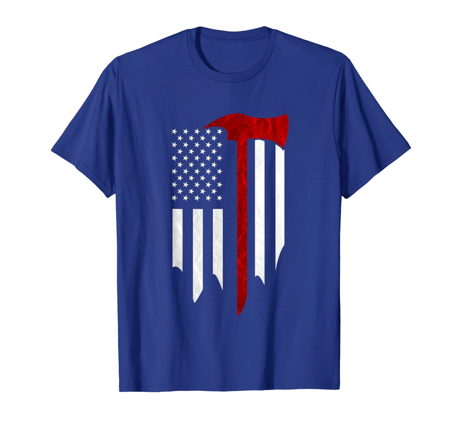 

firefighter fireman thin red line fire fighting men tshirt, White;black