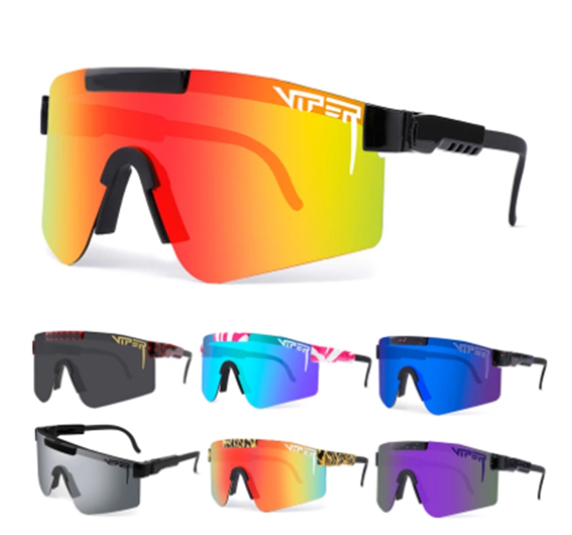 

25 Color Original Pit Viper Sunglasses Cycling Glasses fast ship MTB Bicycle Eyewear Windproof Ski Sport no Polarized UV400 For Men/Woman