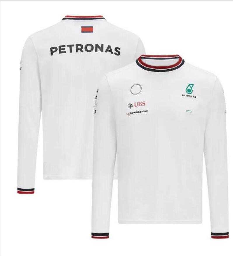 Petronas Sweatshirts t Shirts Mercedes Amg F1 Formula One Racing Mens Women Casual Long Sleeve T-shirt Benz Lewis Hamilton Team Work Clothes Tshirt