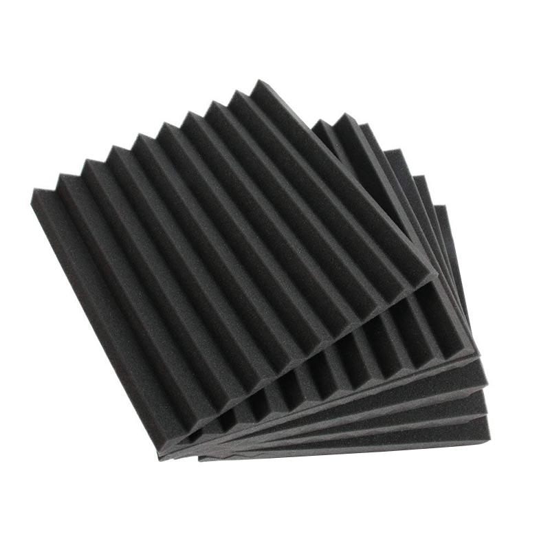 

Wall Stickers 6 Pack Acoustic Panels Studio Foam Wedges 30x30x2.5cm