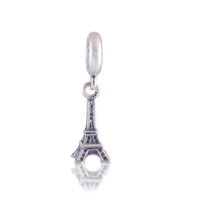 

Factory wholesale 100% 925 Sterling Silver Eiffel Tower Bead Fits European Jewelry Chamilia Charm Bracelets