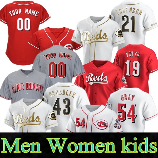 

Cincinnati 2020 2021 jersey Pedro Strop Red Amir Garrett Scott Schebler Anthony DeSclafani Ken Griffey Jr. Eugenio Suarez Jerseys, Colour 5