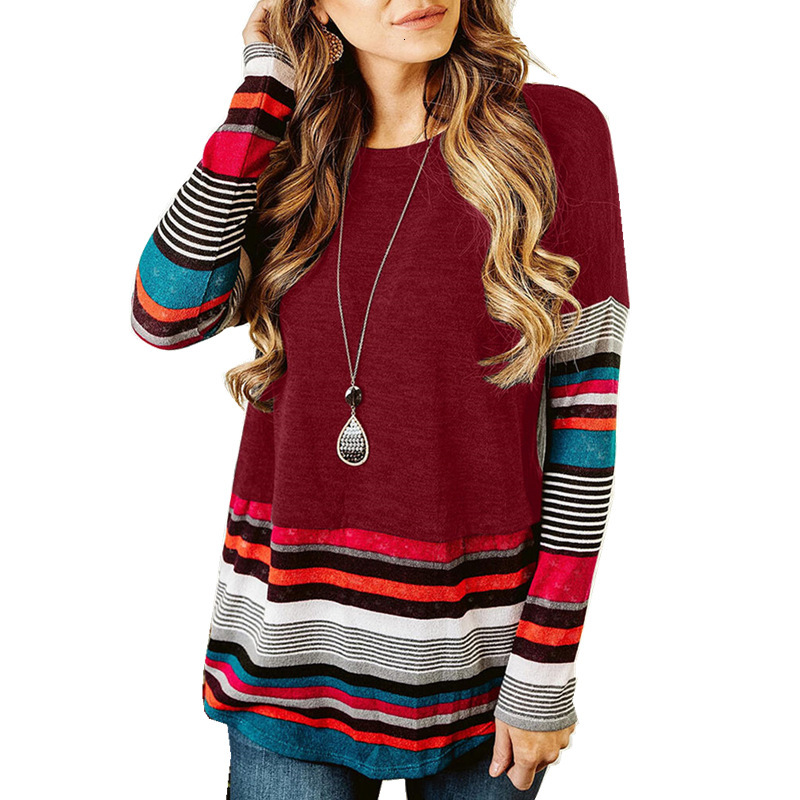

2021 New Fashion t Shirt Vrouwen Elegante Camisetas Mujer Casual Camiseta Feminina Lange Mouw Haut Femme Losse En Comfortabele Tops Q2gq, Gray