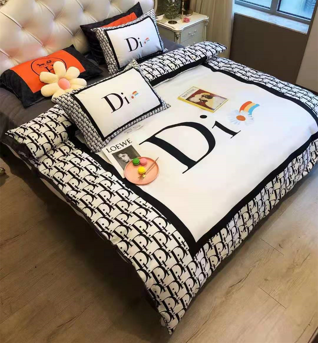 

Newest Cotton Bedding Sets  Size Designer Home Bed Quilt Cover Sets Pillow Cases Bedding Sheet comforter cover Duvet Cover