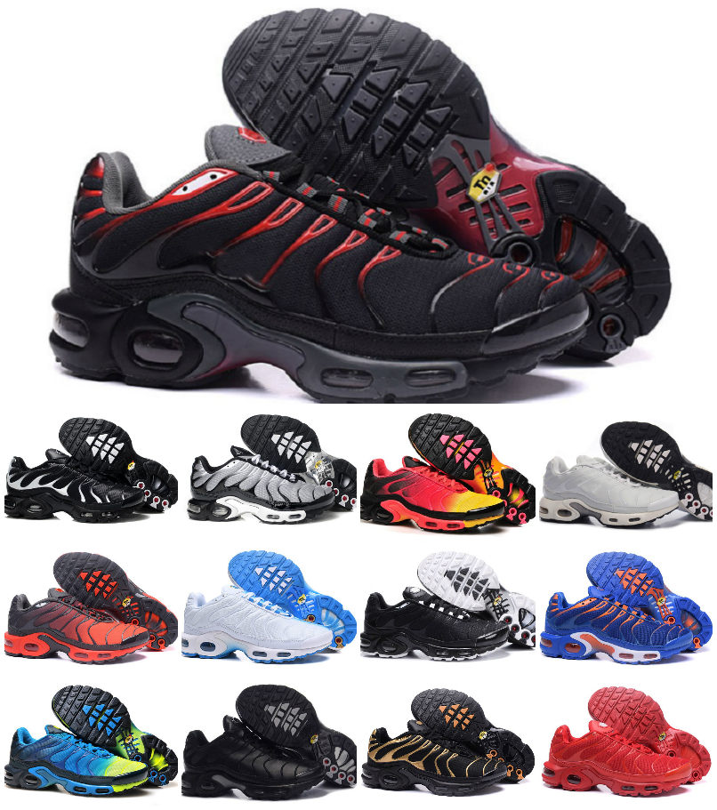

Top Quality 2021 Classic Mens Running Shoes Shoe Black White Red Camo Frost TN Plus Ultra Sports Tns Requin Designer Trainer Sneakers 40-46, Box