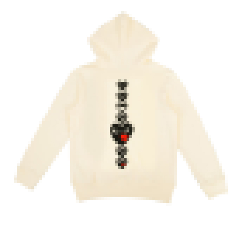 

NEW Hot Best Quality Com des Garcons C087C Black Unisex Casual Letter Printing CDG Play Long Pullover Sweatshirts Hoodie Coat