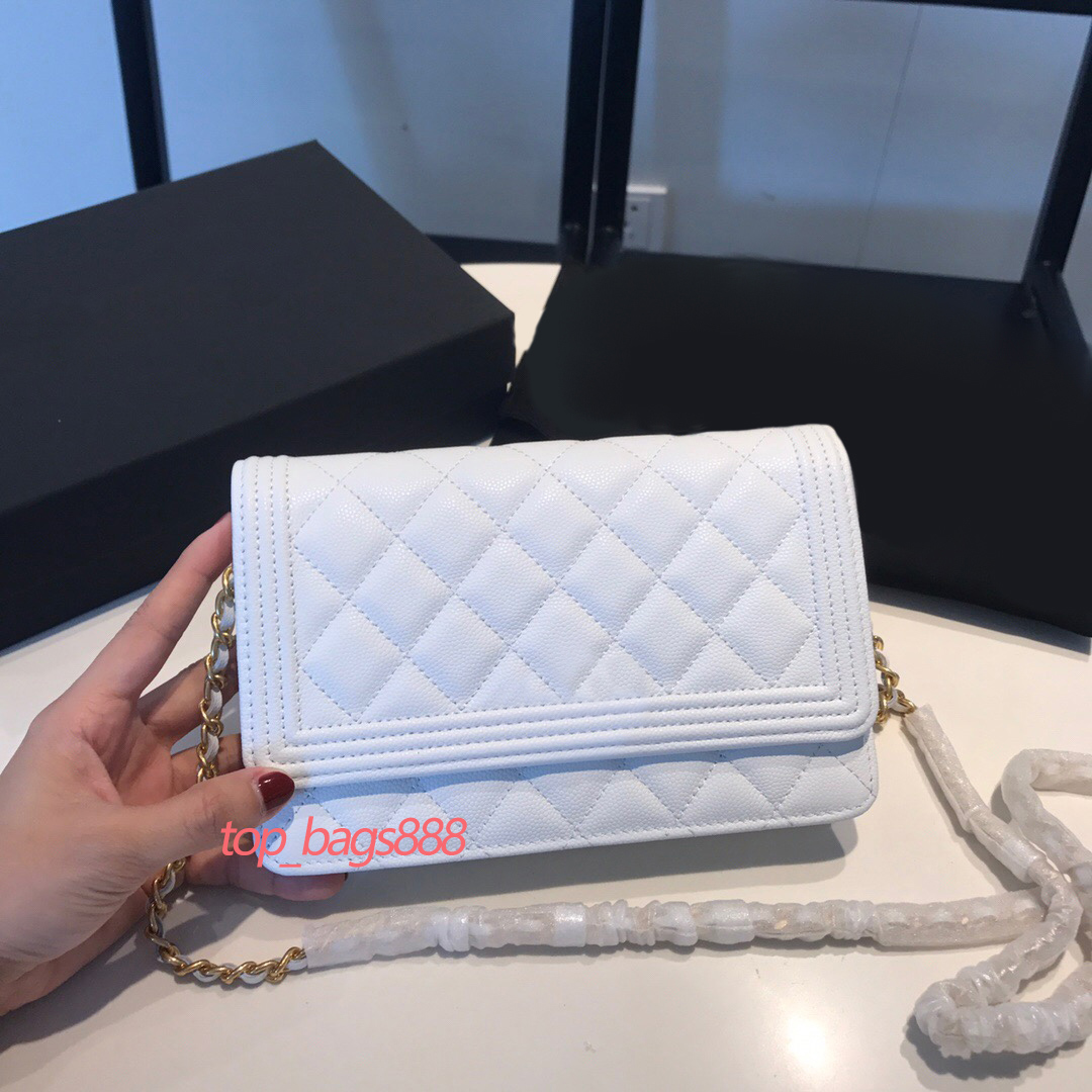 

Women Bags Wallet On Chain Chl Classic Caviar boy WOC Credit Card Holder Coin Purse purses shoulder crossbody top 7A quality handbags bags
